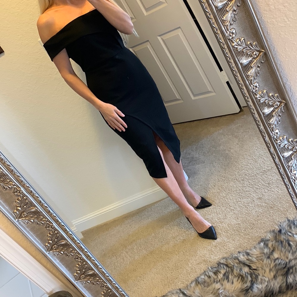 🌸Mustard seed🌸one shoulder party dress NWOT Size M